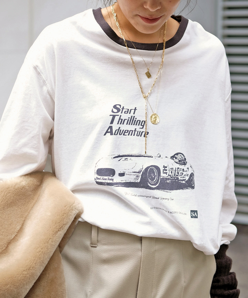 AP STUDIO tシャツ 「StandAlone/スタンド アローン」STA PRINTED