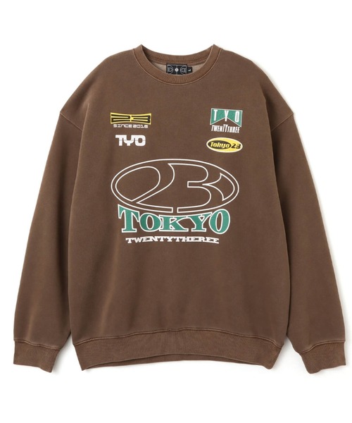 TOKYO 23 トレーナー スウェット TOKYO 23 Vintage Racing Sweatshirt