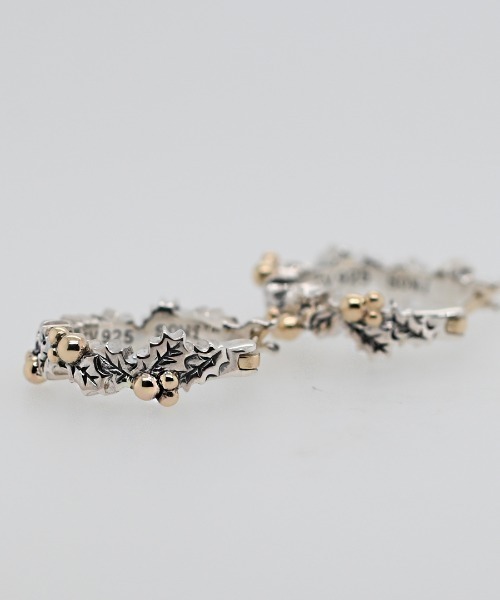 ピアス SV925　Talat　Holly tree ピアス レディース メンズの画像