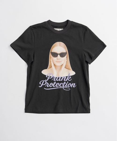 プランク プロジェクト Tシャツ カットソー 半袖 ロゴ F 白 ホワイト PRANK PROJECT（プランクプロジェクト） tシャツ シンプルTシャツ