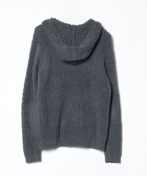 「BAREFOOT DREAMS」 ニットカーディガン S グレー メンズ_画像2