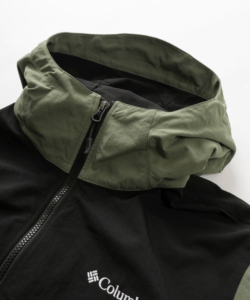 「Columbia」 マウンテンパーカー S オリーブ メンズ_画像3