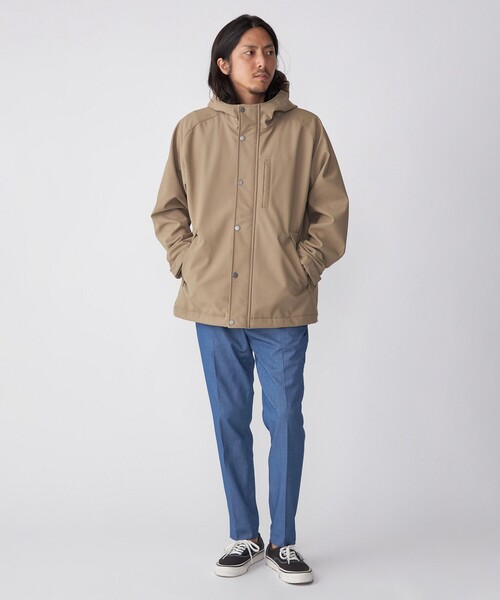 「SHIPS」 マウンテンパーカー MEDIUM ブラウン メンズ_画像5