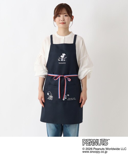 超希少 60s SNOOPY イングランド製 エナメル エプロン PVC素材 one'sterrace（ワンズテラス） SNOOPY X型エプロン : ZOZOTOWN Yahoo