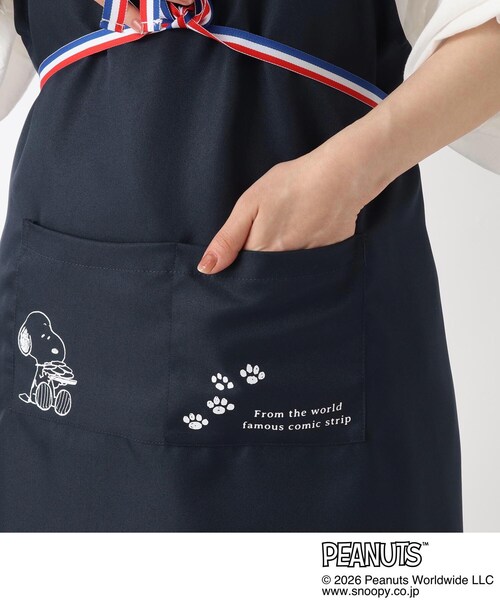 PEANUTS x STUDIO SEVEN エプロン one'sterrace（ワンズテラス） SNOOPY X型エプロン : ZOZOTOWN Yahoo