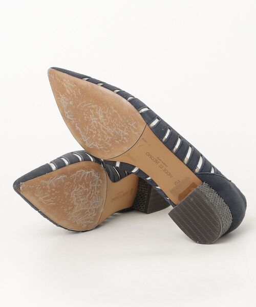 「Mode et Jacomo」 パンプス 23.5cm ブルー レディース_画像3