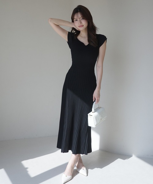 EIMY ISTOIRE（エイミーイストワール） ワンピース 半袖 フレンチ
