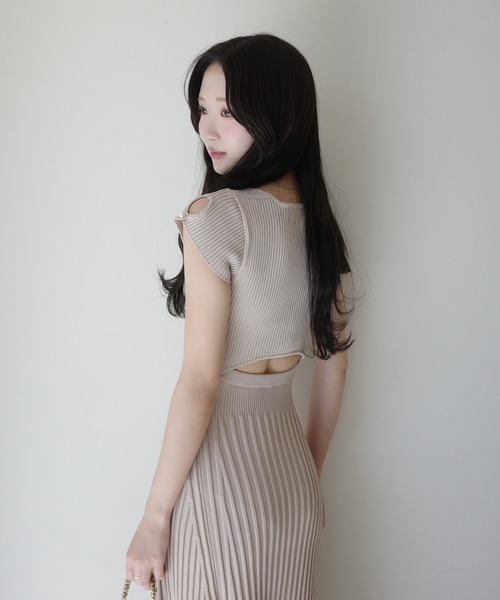EIMY ISTOIRE（エイミーイストワール） ワンピース 半袖 フレンチ