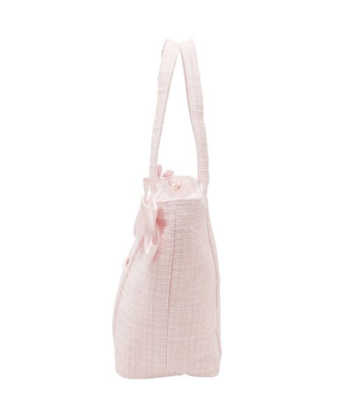 Maison de FLEUR(メゾンドフルール) トートバッグ ツイード Maison de FLEUR(メゾンドフルール) トートバッグ ツイード