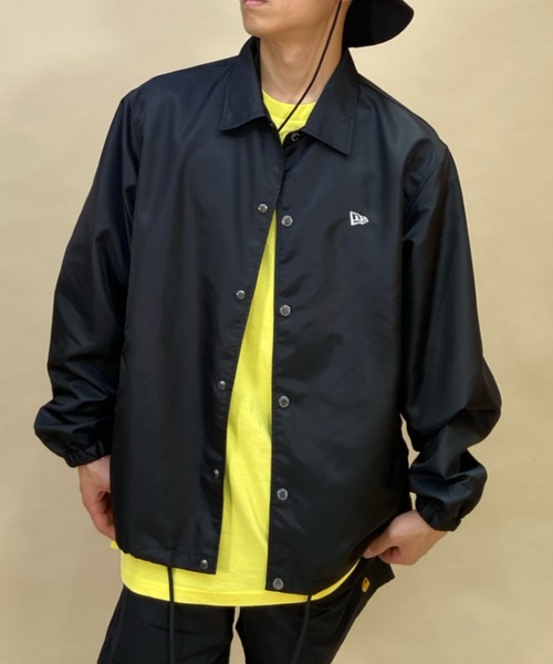 【美品】NEW ERA コーチジャケット NEW ERA（ニューエラ） コーチジャケット X-LARGE ブラック メンズ
