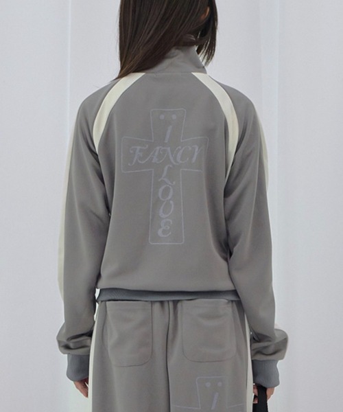 ジャージ 「FANCY CLUB」FROSS GLOSSY TRACK TOP / 「ファンシークラブ」フロスグロッシートラックジャケット レディース_19