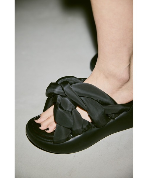 「un/neu」 フラットサンダル SMALL アイボリー レディース_画像2