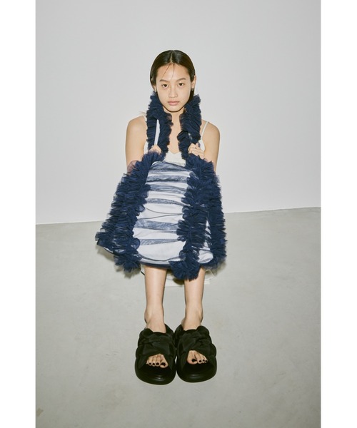 「un/neu」 フラットサンダル SMALL アイボリー レディース_画像9