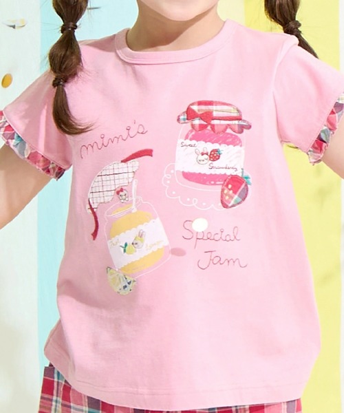 KP tシャツ mimiのジャムモチーフ Tシャツ キッズ 子供服 女の子 
