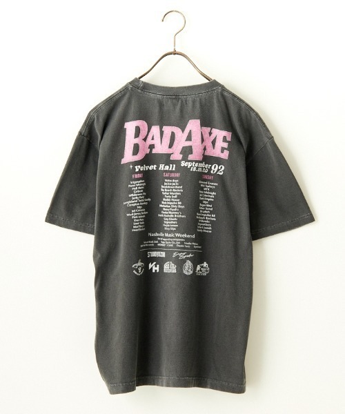 「GOOD ROCK SPEED」 半袖Tシャツ L チャコール レディース_画像2