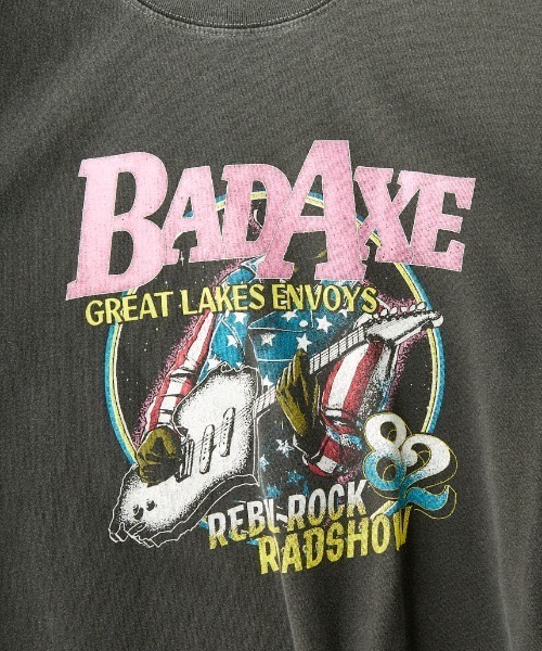 「GOOD ROCK SPEED」 半袖Tシャツ L チャコール レディース_画像3