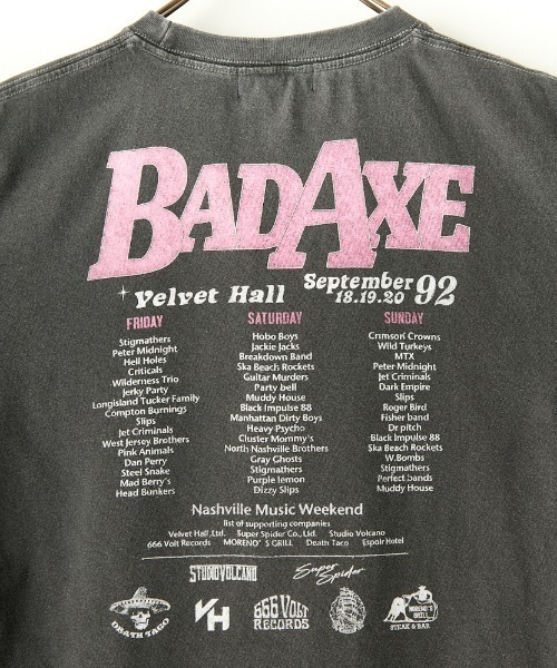 「GOOD ROCK SPEED」 半袖Tシャツ L チャコール レディース_画像4