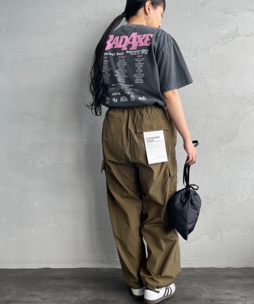 「GOOD ROCK SPEED」 半袖Tシャツ L チャコール レディース_画像9