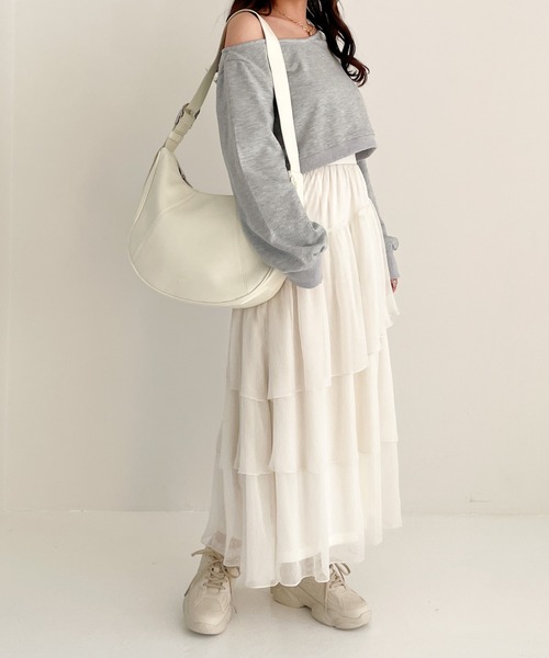 「Heather」 ショルダーバッグ ONE SIZE ブラック レディース_画像3
