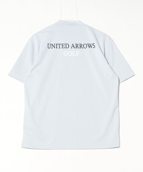 美品　 UNITED ARROWS GOLF グレー　ポロシャツ　SIZE L UNITED ARROWS GOLF（ユナイテッドアローズゴルフ） 半袖ポロシャツ L