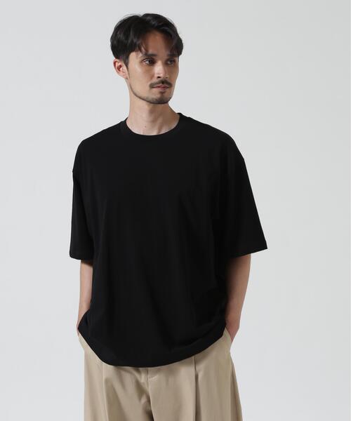 「ATON」 半袖Tシャツ 6 ブラック メンズ_画像2