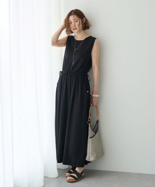YECCA VECCA（イェッカヴェッカ） ワンピース 夏 カットノースリーブ