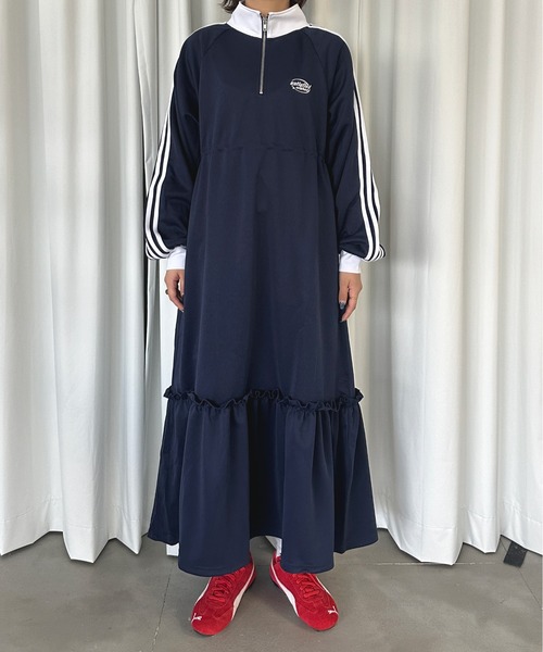 「kutir」 長袖ワンピース MEDIUM ブラック レディース_画像2