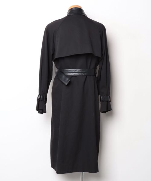 Ellno Loset（エルノロゼット） トレンチコート MEDIUM ブラック