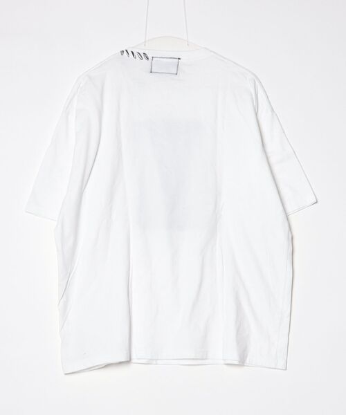 「MAISON SPECIAL」 半袖Tシャツ 1 ホワイト メンズ_画像2