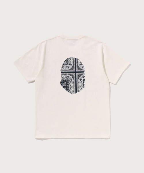 A BATHING APE（アベイシングエイプ） tシャツ PAISLEY PATTERN APE