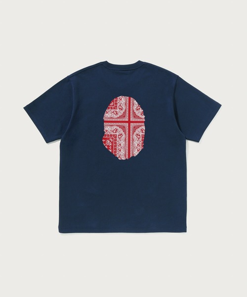 A BATHING APE（アベイシングエイプ） tシャツ PAISLEY PATTERN APE