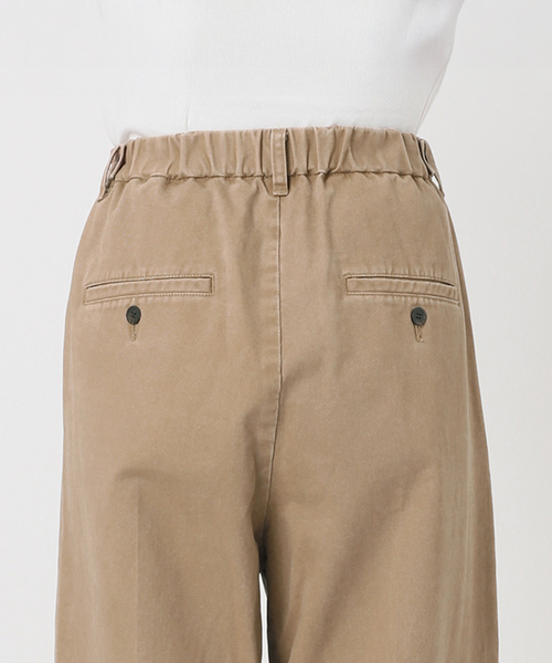 Spick＆Span（スピック アンド スパン） チノパン 2タックチノルーズ
