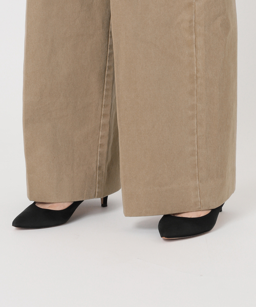 Spick＆Span（スピック アンド スパン） チノパン 2タックチノルーズ