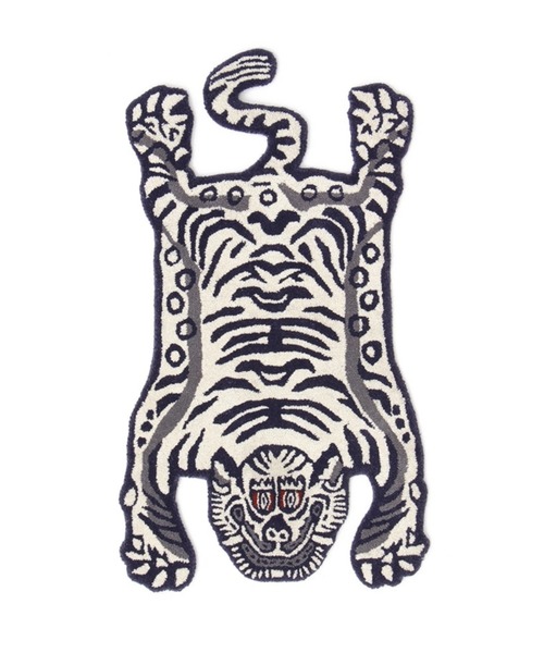 HIGHTIDE（ハイタイド） ラグ ラグマット Tibetan Tiger Rug / Small S