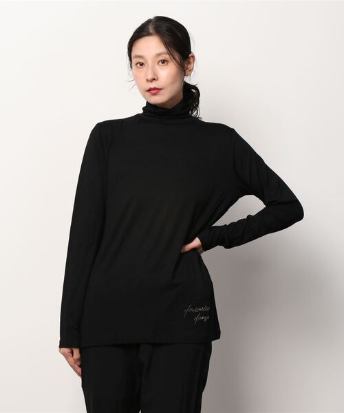 tシャツ タートルネックカットソー レディース