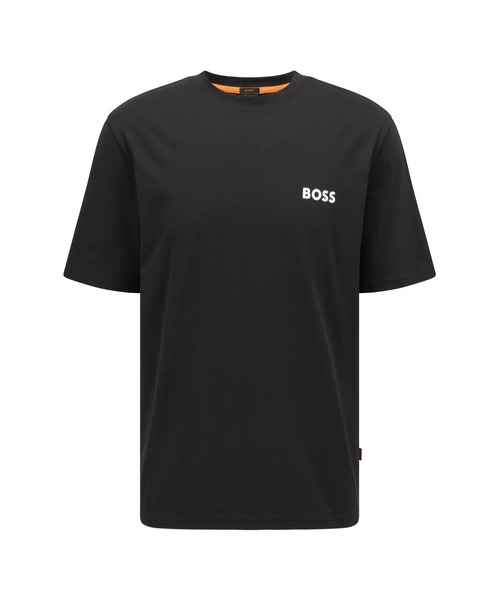 BOSS（HUGO BOSS） tシャツ ラバープリントロゴ コットン
