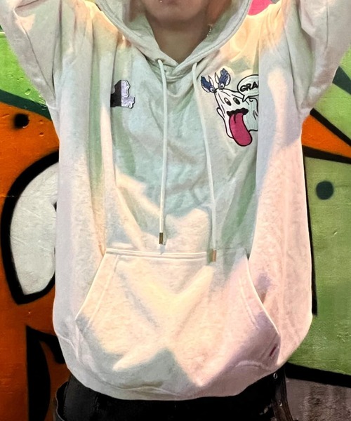 A'gem 9（エージェムナイン） パーカー A'GEM/9 × .kom「GRAF＆WU