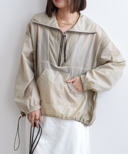 新品★定価16280円 エイミーロウ Eimee Law アノラックパーカー Eimee Law パーカー 3TEXアノラックパーカー レディース
