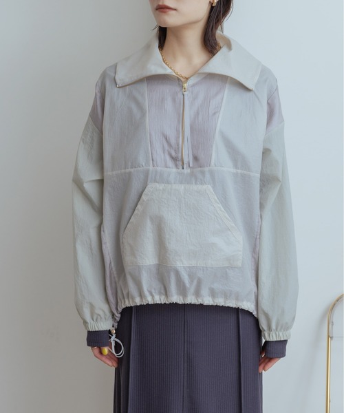 新品★定価16280円 エイミーロウ Eimee Law アノラックパーカー Eimee Law パーカー 3TEXアノラックパーカー レディース