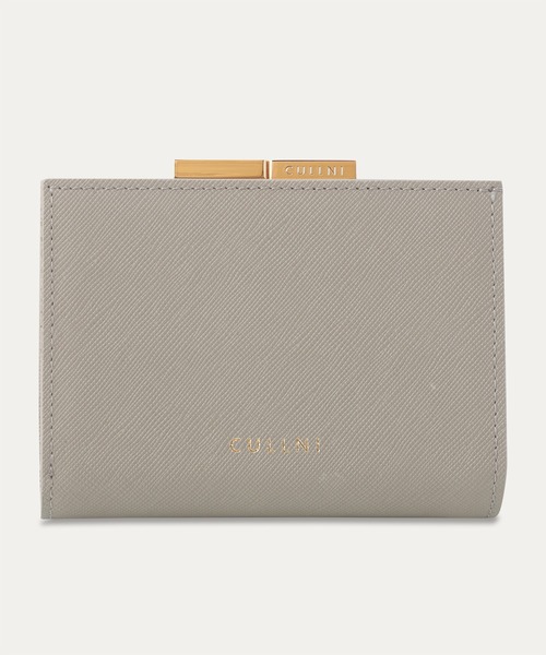 財布 Leather Mini wallet With A Clasp メンズ レディースの画像