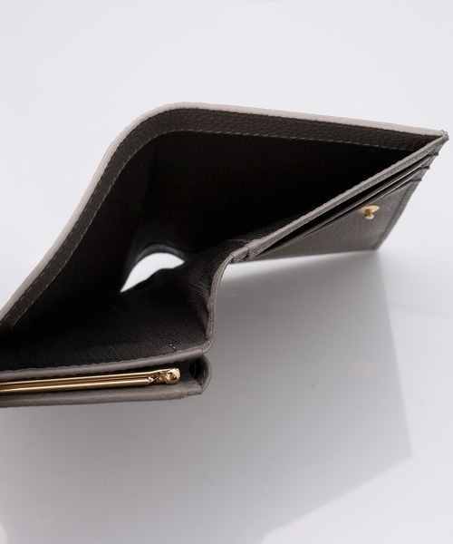 CULLNI 財布 WL-008 / Leather Mini wallet With A Clasp メンズ 