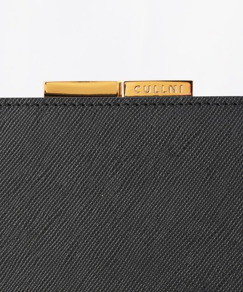 CULLNI 財布 Leather Mini wallet With A Clasp メンズ