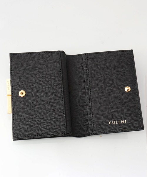 CULLNI 財布 Leather Mini wallet With A Clasp メンズ