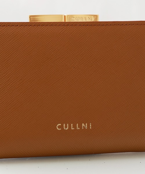 CULLNI 財布 Leather Mini wallet With A Clasp メンズ