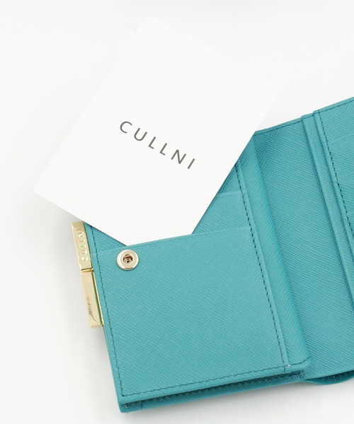 CULLNI（クルニ） 財布 Leather Mini wallet With A Clasp メンズ