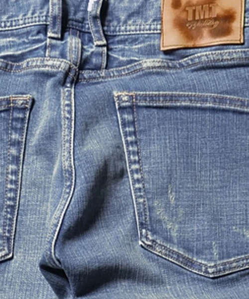 TMT ジーンズ STRETCH DENIM 5P SLIM-FIT TAPERED メンズ : ZOZOTOWN