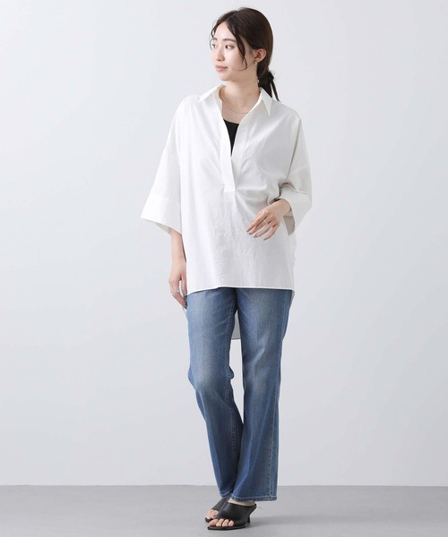 Gready Brilliant ブラウス シャツ T／Cスキッパーシャツ