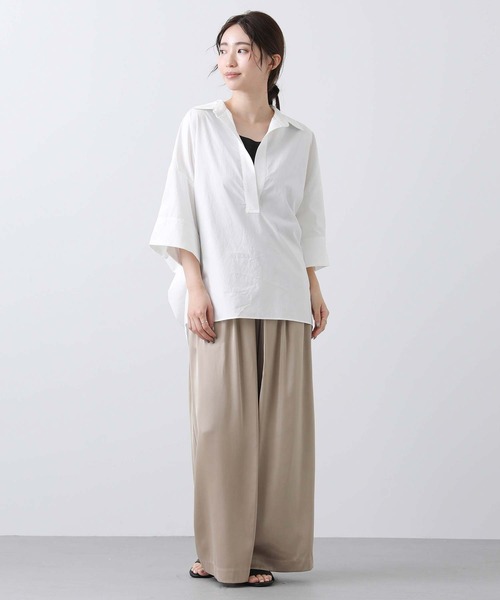 Gready Brilliant ブラウス シャツ T／Cスキッパーシャツ