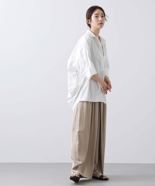 トップス mm Gready Brilliant ブラウス シャツ T／Cスキッパーシャツ