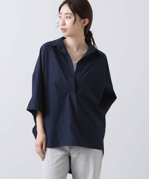 Gready Brilliant ブラウス シャツ T／Cスキッパーシャツ